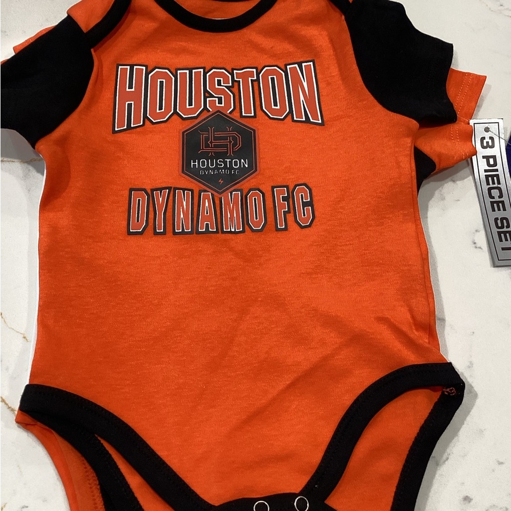 Houston Dynamo FC Baby Onesie